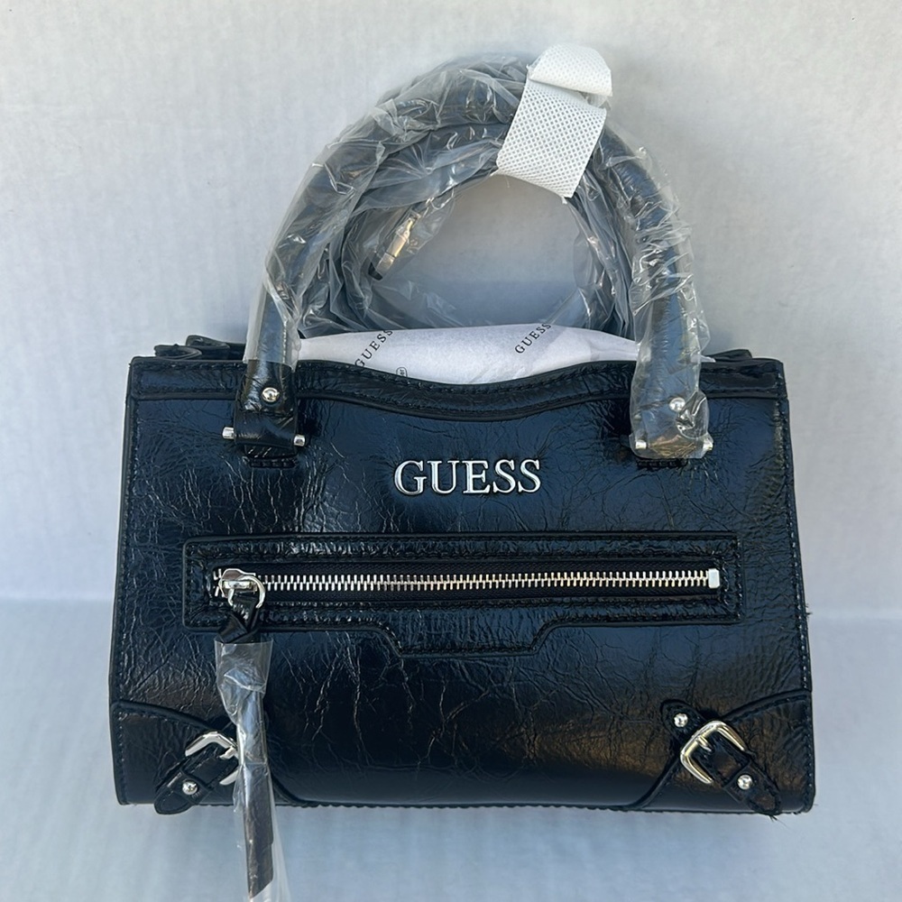 New GUESS Dementri Satchel With Wallet - Picture 3 of 12